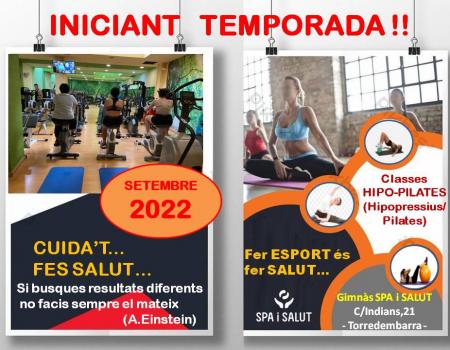 Spa i Salut - TEMPORADA GIMNÂS 2022-2023